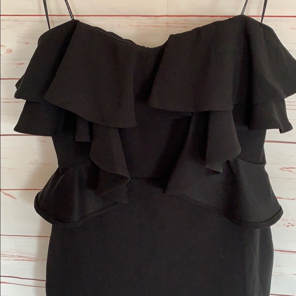 Strapless Ruffle Dress - Picture 2 of 4